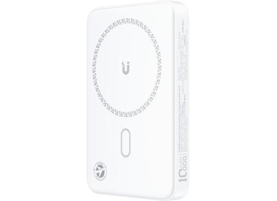 ACEFAST M26 10000mAh 20W Magnetic Wireless Charging Power Bank Fast Charging For iPhone 16/15 USB C PD20W Extra Battery Travel - White